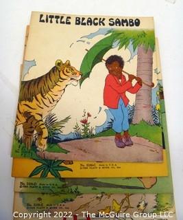 Selection of Eight Early Children's story books (1932) Platt & Munk A-H Little Black Sambo