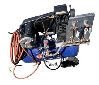 Campbell-Hausfeld electric air compressor with dual lines