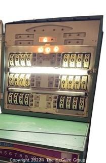 Classic Coin Operated Electro-Mechanical Arcade Bowing Shuffleboard by Chicago Coin Machine Company