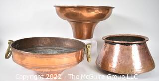 Hammered Copper Tandoor Oven Cookware