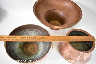 Hammered Copper Tandoor Oven Cookware