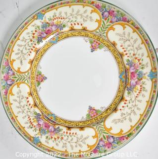 Sixteen (16) English Wedgwood Porcelain Salad Plates in St Austell Pattern