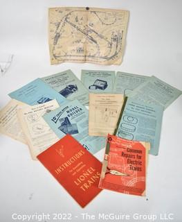 Vintage Model Train Ephemera