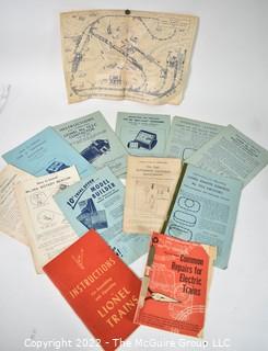 Vintage Model Train Ephemera