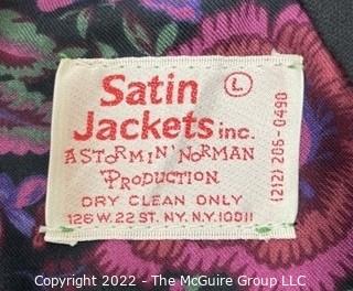 Vintage Hardrock Cafe - San Francisco Jacket made by Satin Jackets Inc., New York Large