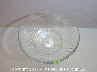 Heisey Punch Bowl with base