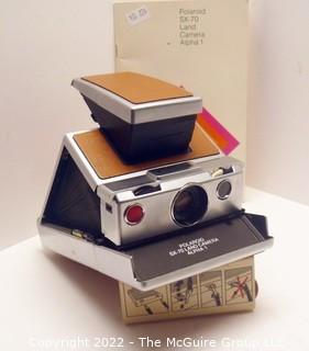 Polaroid SX-70 Land Camera Alpha-1 Vintage Untested