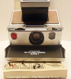 Polaroid SX-70 Land Camera Alpha-1 Vintage Untested