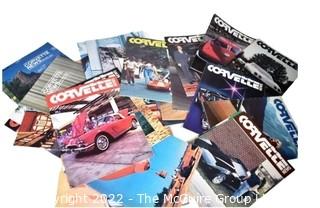 Group of Vintage Corvette Magazine  from the 1970's