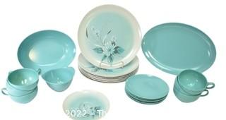 Vintage Retro Teal Melmac Melamine Dishware