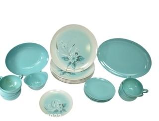 Vintage Retro Teal Melmac Melamine Dishware