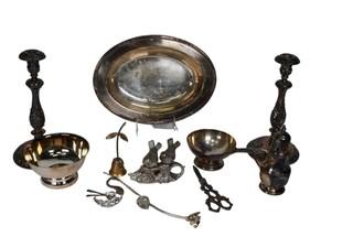 Silver Plated Serving and Decorative Items.