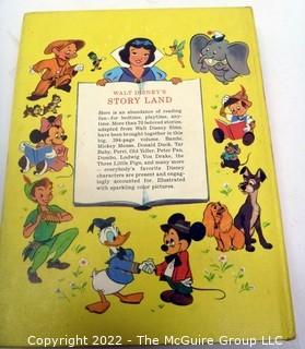 Selection of two Walt Disney hard cover books: compendium 