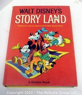 Selection of two Walt Disney hard cover books: compendium 