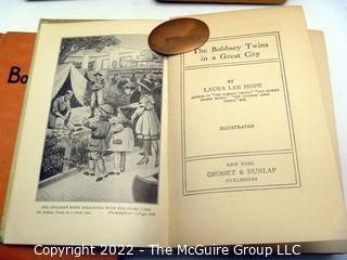 Selection of mid 1900's Grosset & Dunlap children's book titles : Hardy Boys , etc