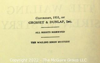 Selection of mid 1900's Grosset & Dunlap children's book titles : Hardy Boys , etc