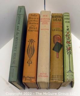 Vintage Girl's Adventure books: Five titles  incl Bret Harte etc