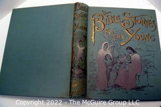 Selection of antique children's  relgious books 1880's