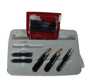 Group of Fountain Pens and Mechanical Pencils Including Esterbrook, Cross and Mont Blanc Refills 