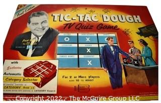 Vintage Board Games Including Twister, Careers, Tic Tac Dough and Chinese Checkers in Box