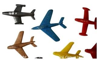 Squadron of Vintage Plastic and Celluloid Airplanes, Some by Renwal