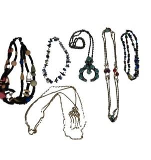 Costume Jewelry Beaded Necklaces