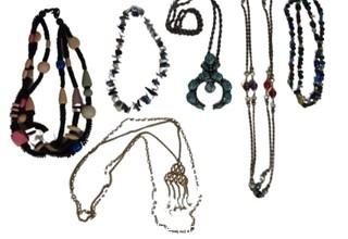 Costume Jewelry Beaded Necklaces