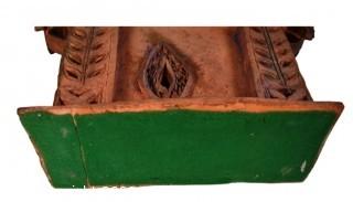 Terracotta Handcrafted Traditional Jharokha Wall Hanging or Alter.  11" x 15".