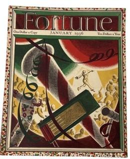 January 1936 Edition of Fortune Magazine