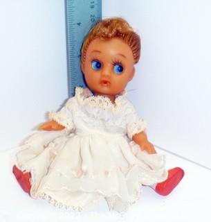 Selection Of Vintage Dolls Including 1950's Roddy Walking Doll And Kewpie