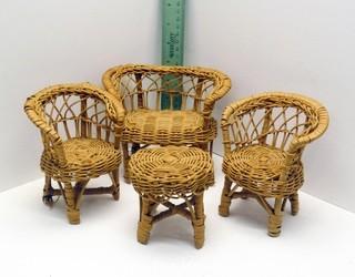 Wicker Doll Furniture