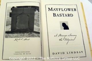 Selection of historical books on early New England - Mayflower