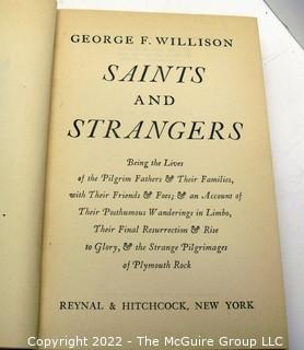 Selection of historical books on early New England - Mayflower