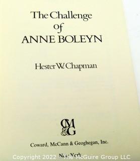 Selection of historical books on early England monarchy- Anne Boleyn