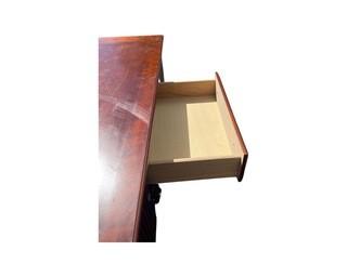 Contemporary Coffee Table with Drawer on Casters. 50.5W x 30D x 19.5"T 