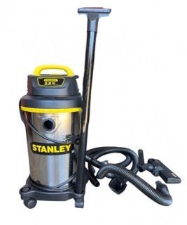 2.8 HP 4 Gal. Stanley Stainless Steel Wet Dry Shop Vacuum 