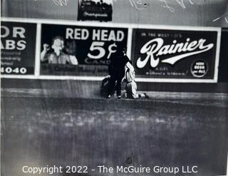 Group of 4 x 6" Color Photographic Reprints of Baseball greats including Roger Maris and Mickey Mantle