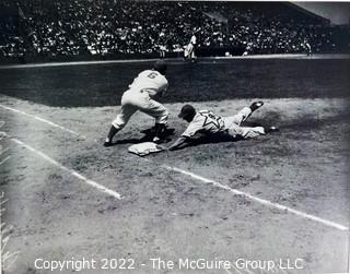 Group of 4 x 6" Color Photographic Reprints of Baseball greats including Roger Maris and Mickey Mantle