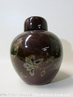 Large Glazed Ginger Jar