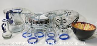 Wide Assortment of Glass and Ceramics 