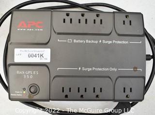 APC Battery Backup and Surge Protector. ES 350