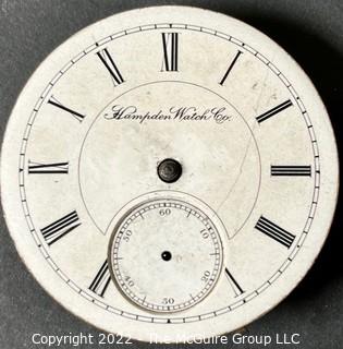 (Movement w/ Dial) HWC Canton, Ohio 18S-15J #622706 