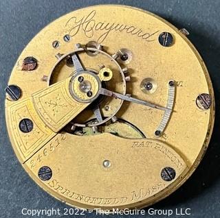 (Movement w/ Dial) HWC Hayward, Hampden, WC 18S-11J-HG2L-U (EA332) #246512 