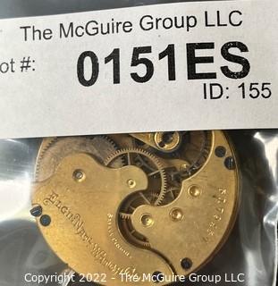 (Complete Movement w/ Dial) Elgin 18S-7J #5,179,457     