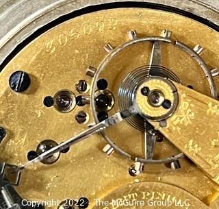 HWC Faultless, Hampden Watch Co. Springfield Mass 18S-15J OG3L-U “60"
(EA333) Micrometer Regulator #305092 
