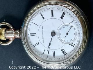 HWC Faultless, Hampden Watch Co. Springfield Mass 18S-15J OG3L-U “60"
(EA333) Micrometer Regulator #305092 
