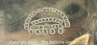 HWC Warren Bowman, Oxford, PA 18S-7J HG1K-U (EA331) #389128 Coin Silver Case