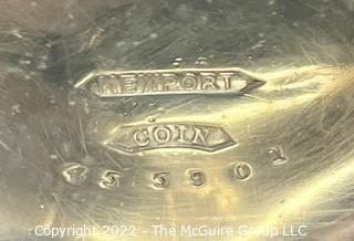 NYWC H.G. Norton 3/4 Plate 18S-15J-HG2K-U (EA698) #6088 Newport Coin Silver Case