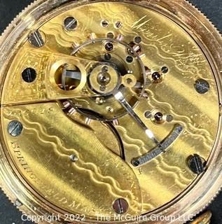 HWC Menlo Park, Springfield Mass. 18S-15J-HG2L-U (EA332) R.O.P. #186049 Custom Dial