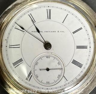 HWC M&J Co. Railroad Watch 18S-11J-HN1K-U (EA 331) #81255 Sterling Silver Case
